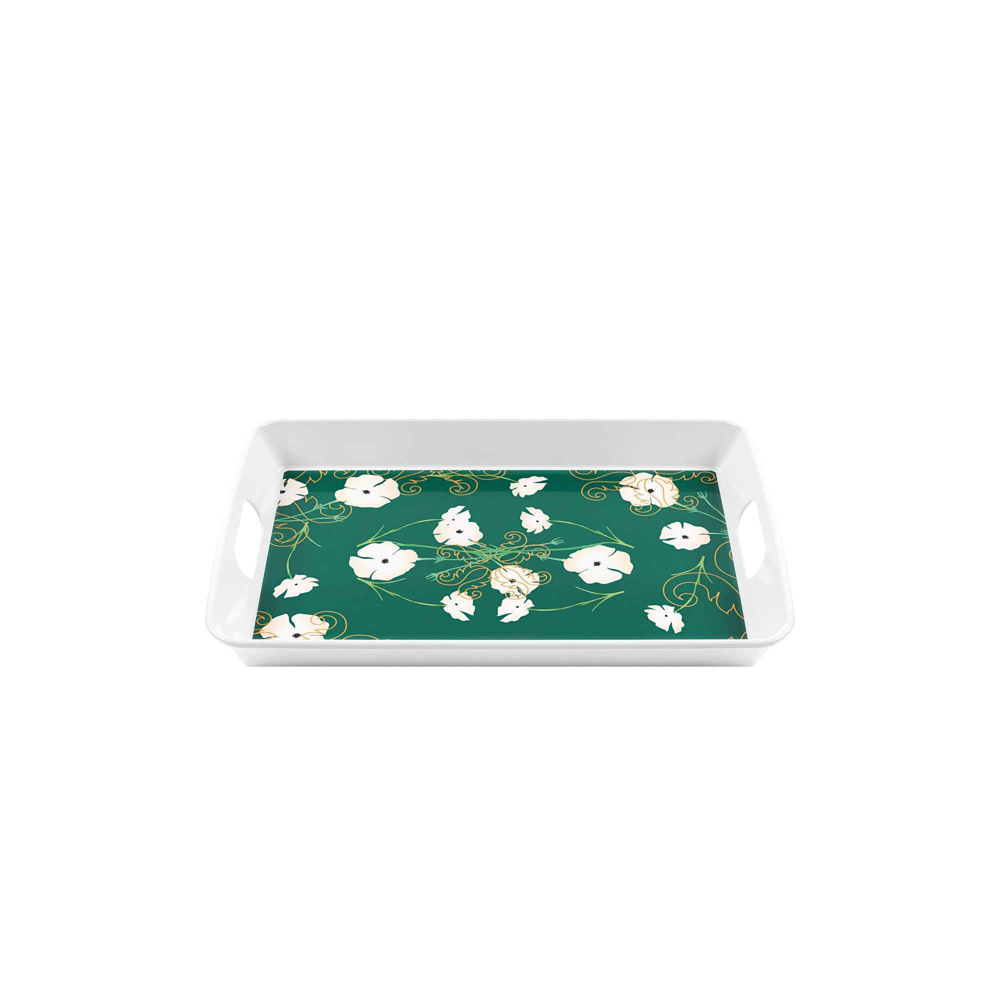 Fusion - Rectangular Tray with Handles