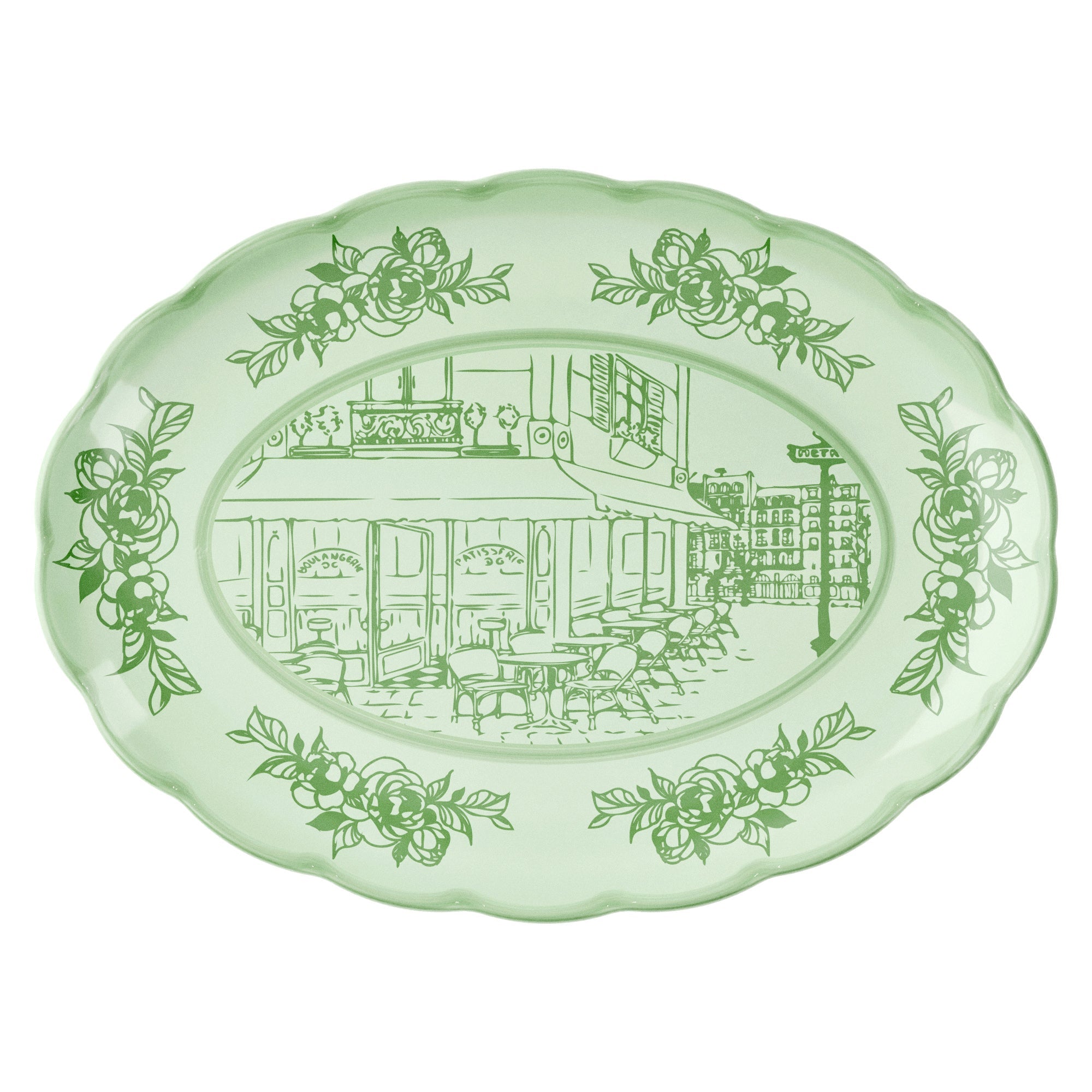 Josephine - Large Oval Serving Tray