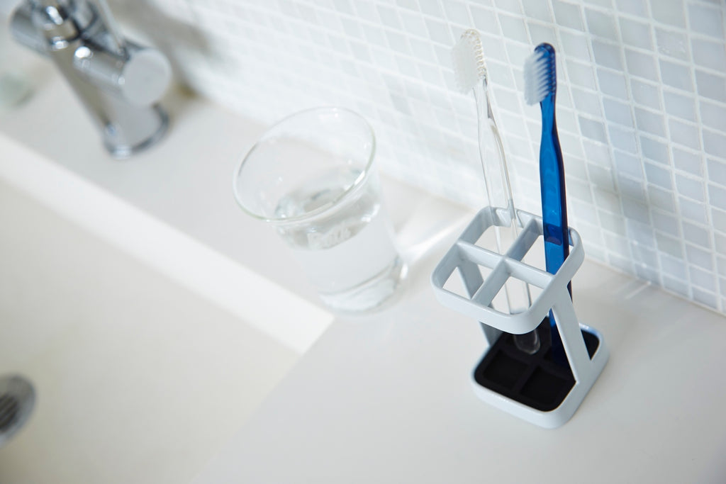 Soporte Cepillo De Dientes - Tower - Blanco