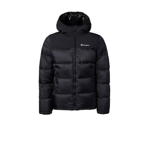 Doudoune À Capuche Champion - Noir