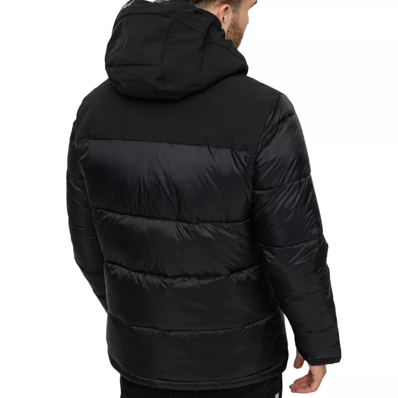 Doudoune À Capuche Champion - Noir