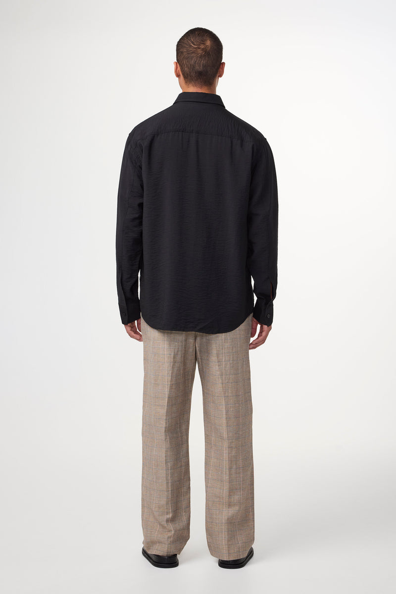 Chemise Freddy No Pkt - Black