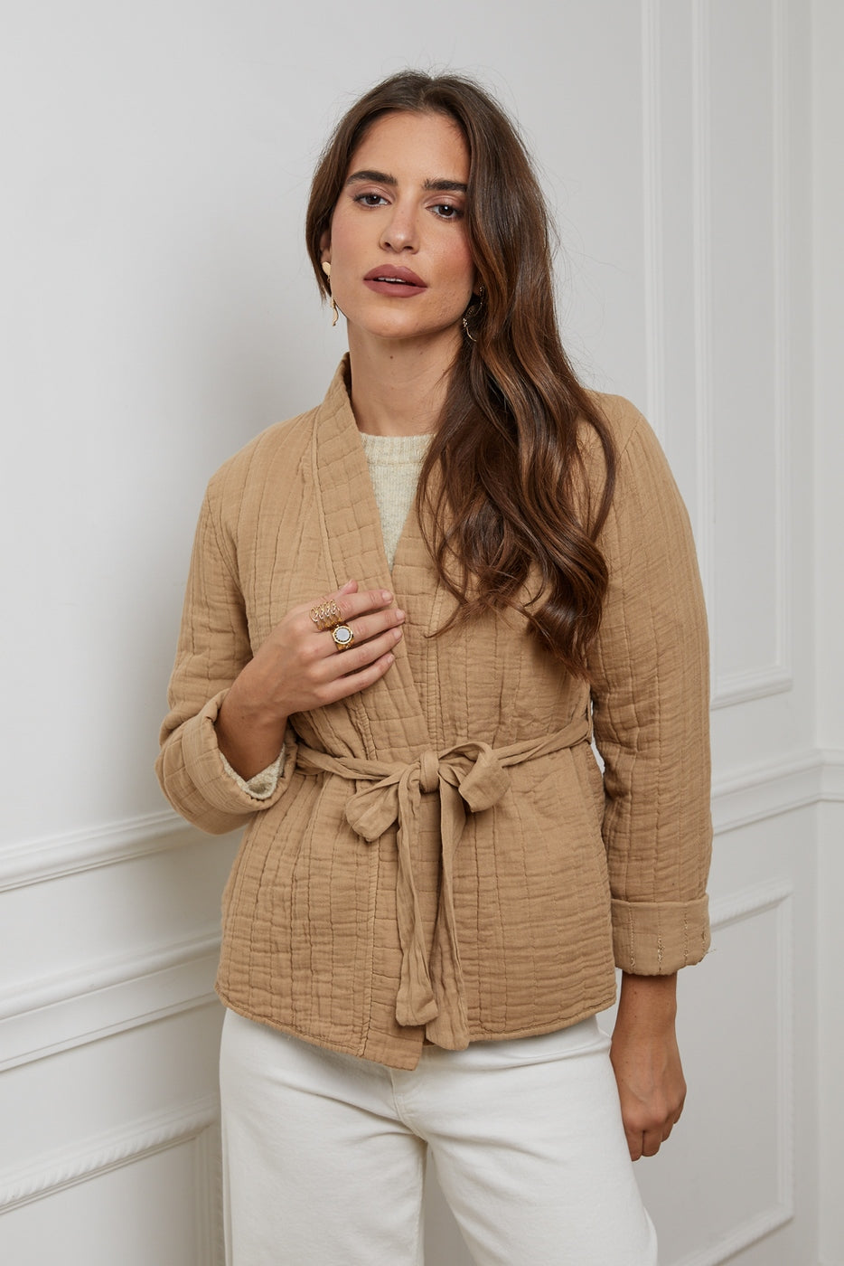 Vest - Camel