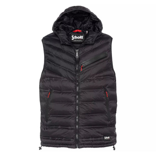 Schott - Doudoune Sans Manches Hartv - Noir