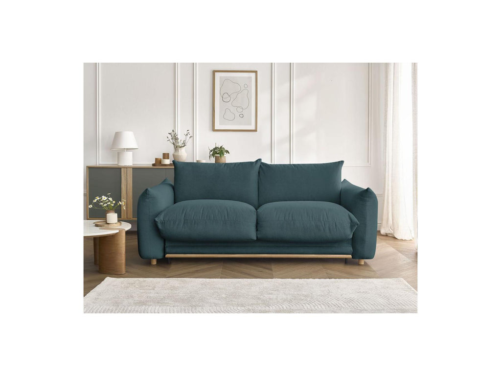 Ernest - Straight Sofa Bed with Express Opening - Smooth Fabric - 160X190