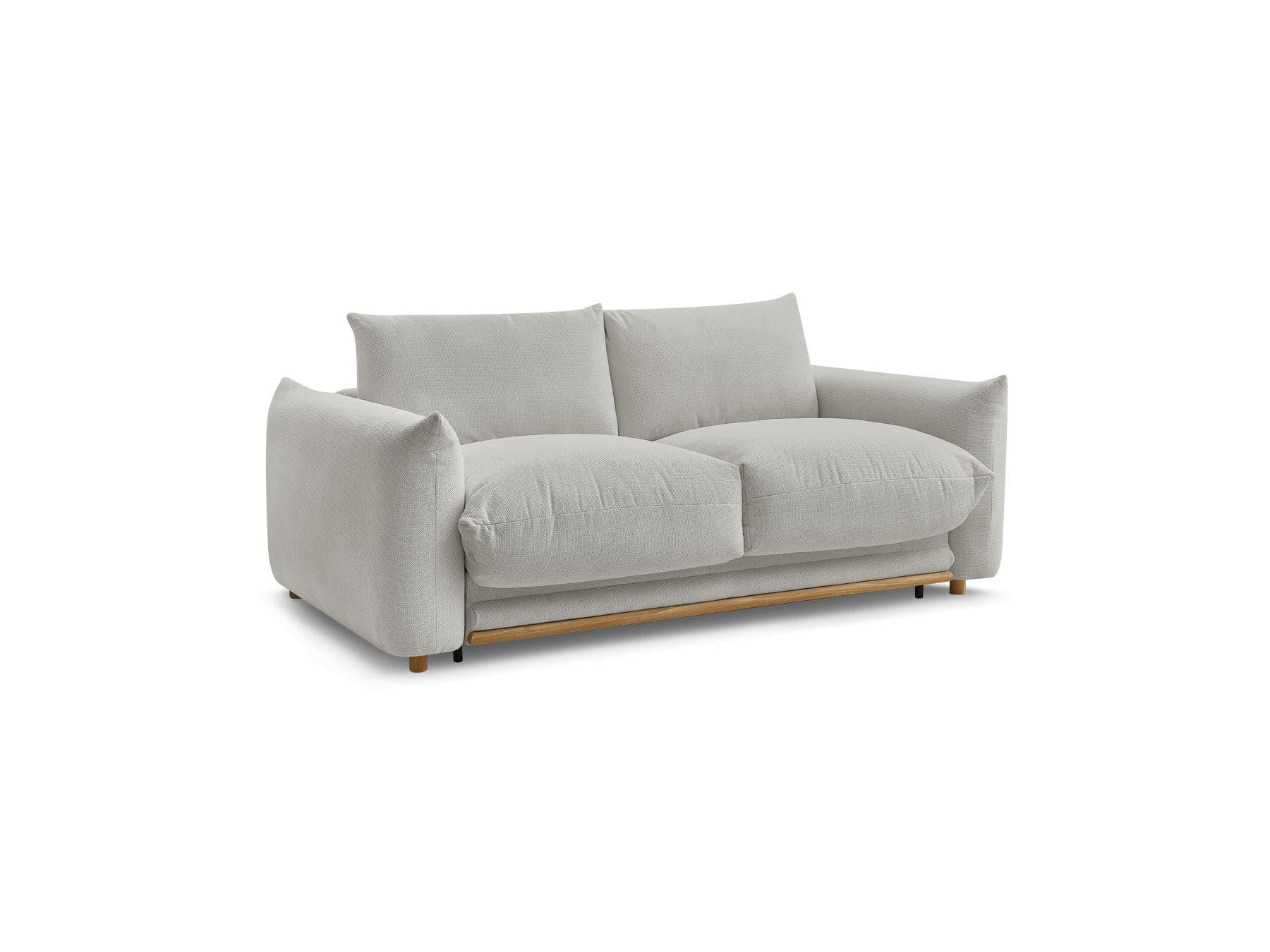 Ernest - Straight Sofa Bed with Express Opening - Smooth Fabric - 160X190