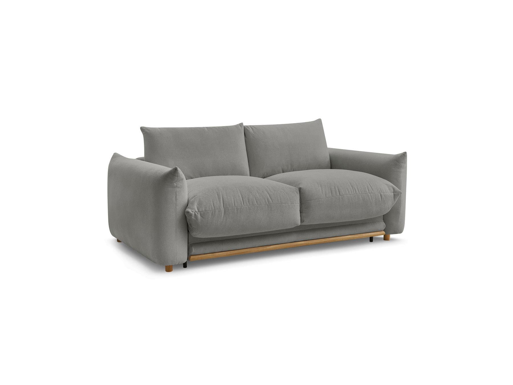 Ernest - Straight Sofa Bed with Express Opening - Smooth Fabric - 160X190