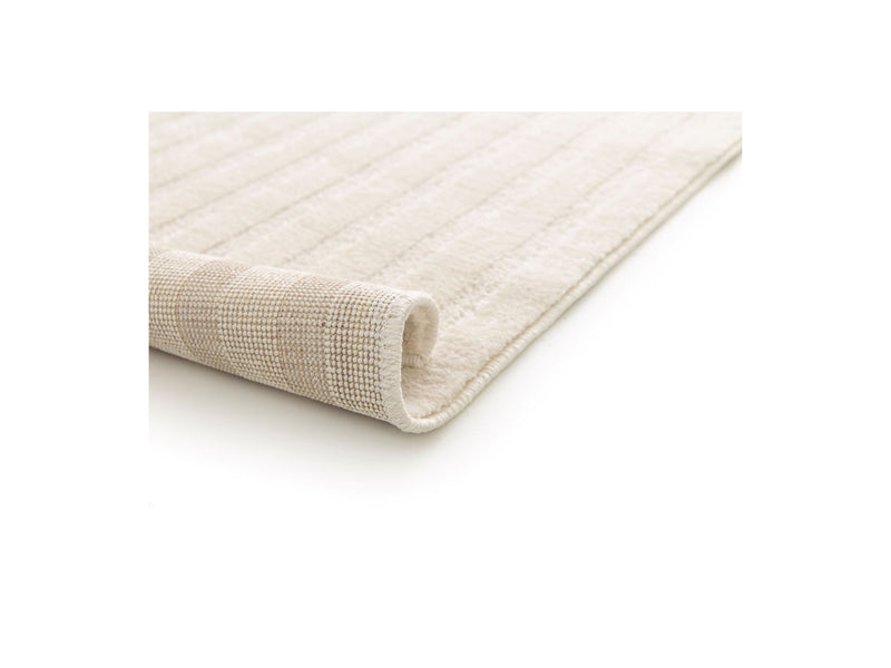 Tapis Poils Courts Jada Motifs Abstraits - Beige