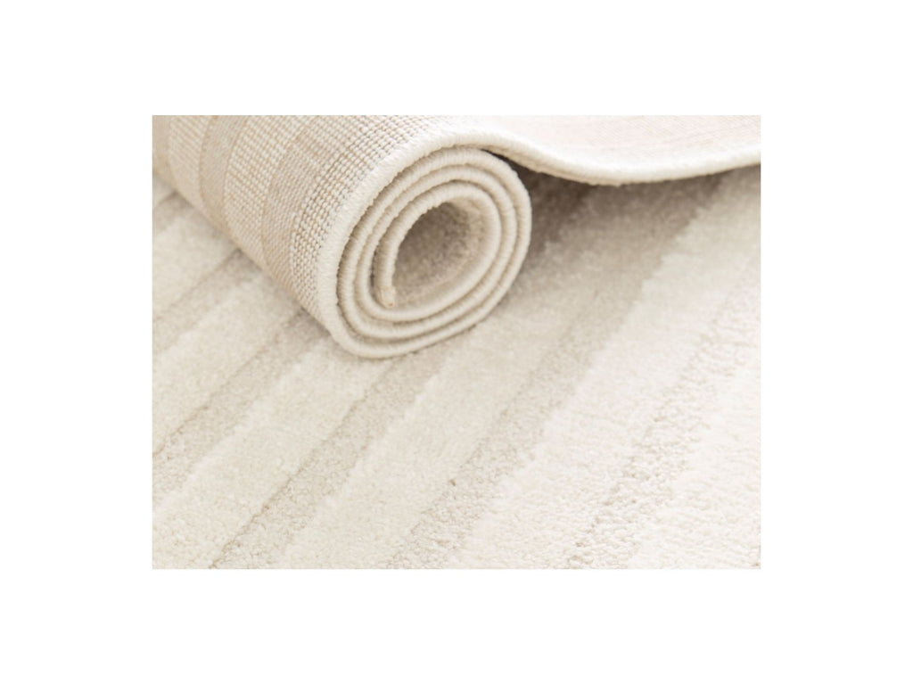 Jada - Short-Pile Rug - Abstract Pattern - Beige