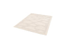 Mapa - Alfombra de pelo corto - Estampado de nubes - Beige