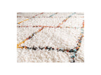 Eloise - Alfombra de pelo largo - Motivo gráfico - Multicolor
