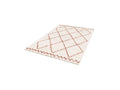 Simon - Long-Pile Rug - Graphic Pattern - Beige