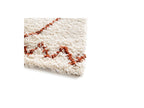 Simon - Long-Pile Rug - Graphic Pattern - Beige