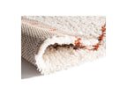 Simon - Long-Pile Rug - Graphic Pattern - Beige
