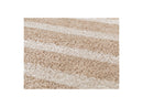 Tapis Poils Longs Hugues Motifs Abstraits - Beige