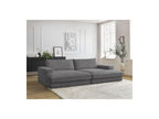 Fixed Straight 4-Seater Compact Sofa Deep Seat - Leonard - Corduroy