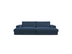 Fixed Straight 4-Seater Compact Sofa Deep Seat - Leonard - Corduroy