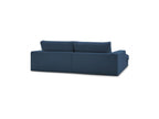 Fixed Straight 4-Seater Compact Sofa Deep Seat - Leonard - Corduroy