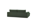 Fixed Straight 4-Seater Compact Sofa Deep Seat - Leonard - Corduroy