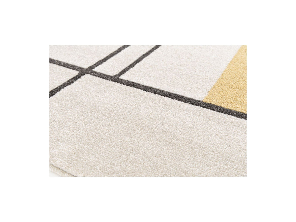 Emilien - Short Pile Rug - Abstract Pattern - Multicoloured