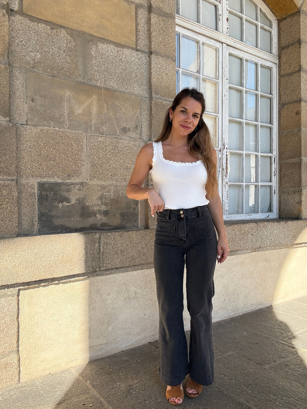 Top Nora Blanco