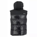 Schott - Doudoune Sans Manches Stamford - Noir Et Argent