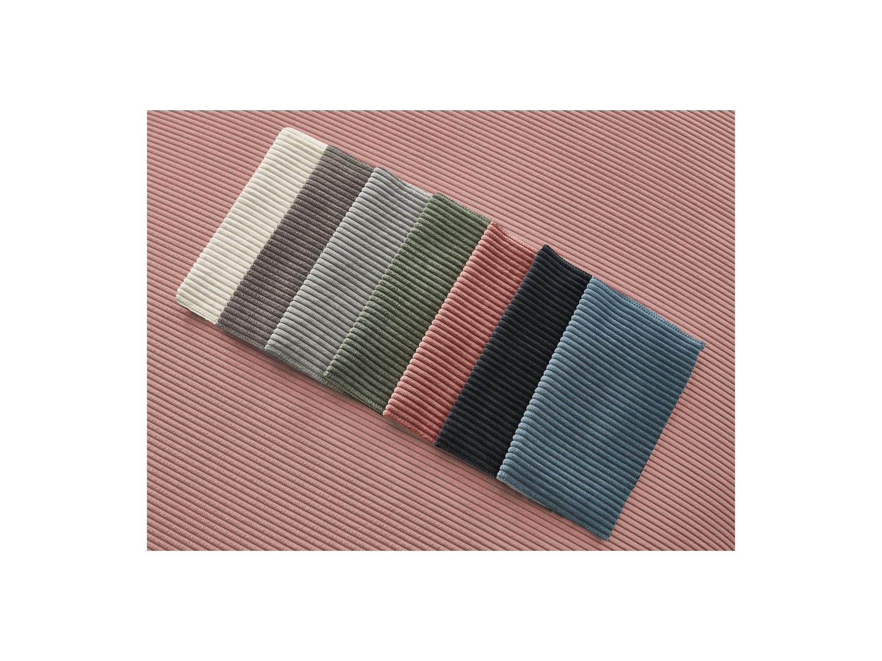 Sidonie - Sofá esquinero convertible reversible con arcón - Terciopelo acanalado