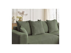 Sidonie - Sofá esquinero convertible reversible con arcón - Terciopelo acanalado