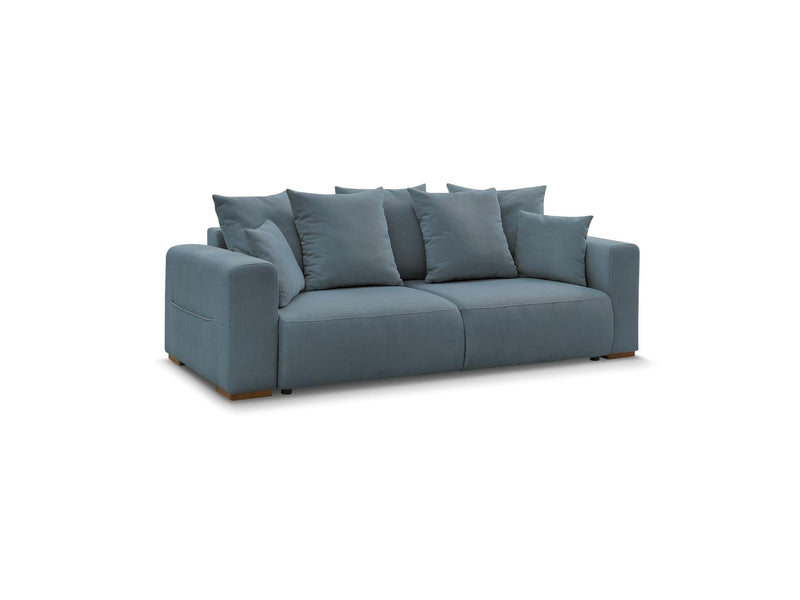 Canapé Droit Convertible - Sidonie - Velours Côtelé