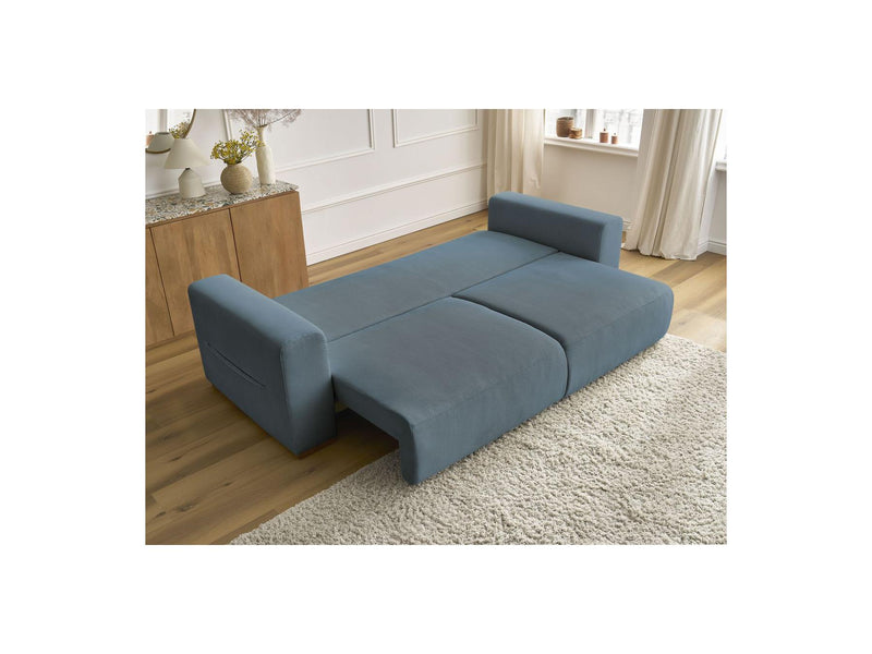 Canapé Droit Convertible - Sidonie - Velours Côtelé