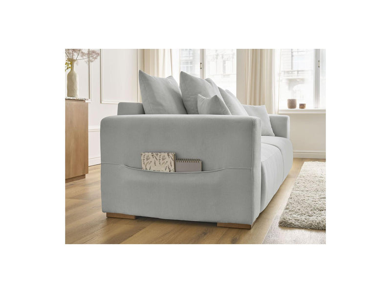 Canapé Droit Convertible - Sidonie - Velours Côtelé