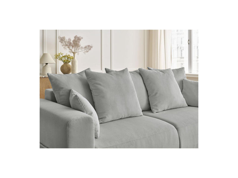 Canapé Droit Convertible - Sidonie - Velours Côtelé