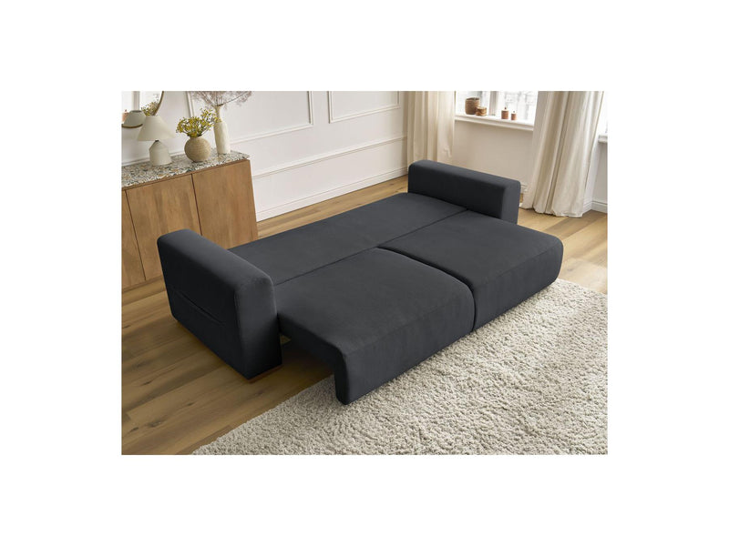 Canapé Droit Convertible - Sidonie - Velours Côtelé