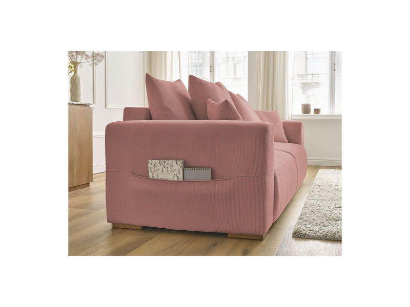 Canapé Droit Convertible - Sidonie - Velours Côtelé