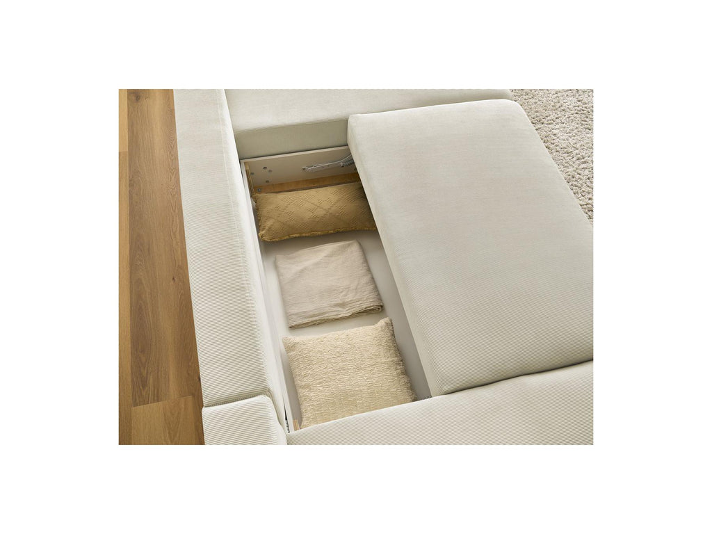 Sidonie - Convertible Panoramic Sofa with Storage - Corduroy