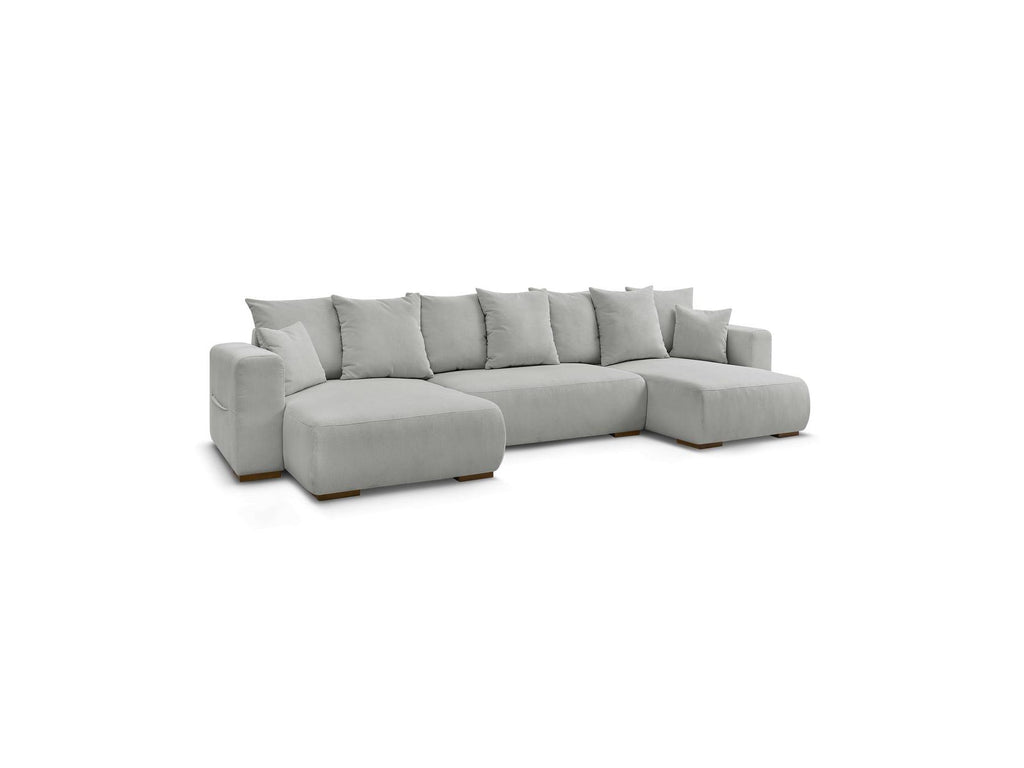 Sidonie - Convertible Panoramic Sofa with Storage - Corduroy
