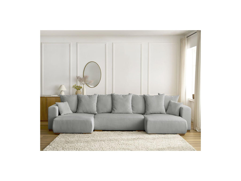 Sidonie - Convertible Panoramic Sofa with Storage - Corduroy
