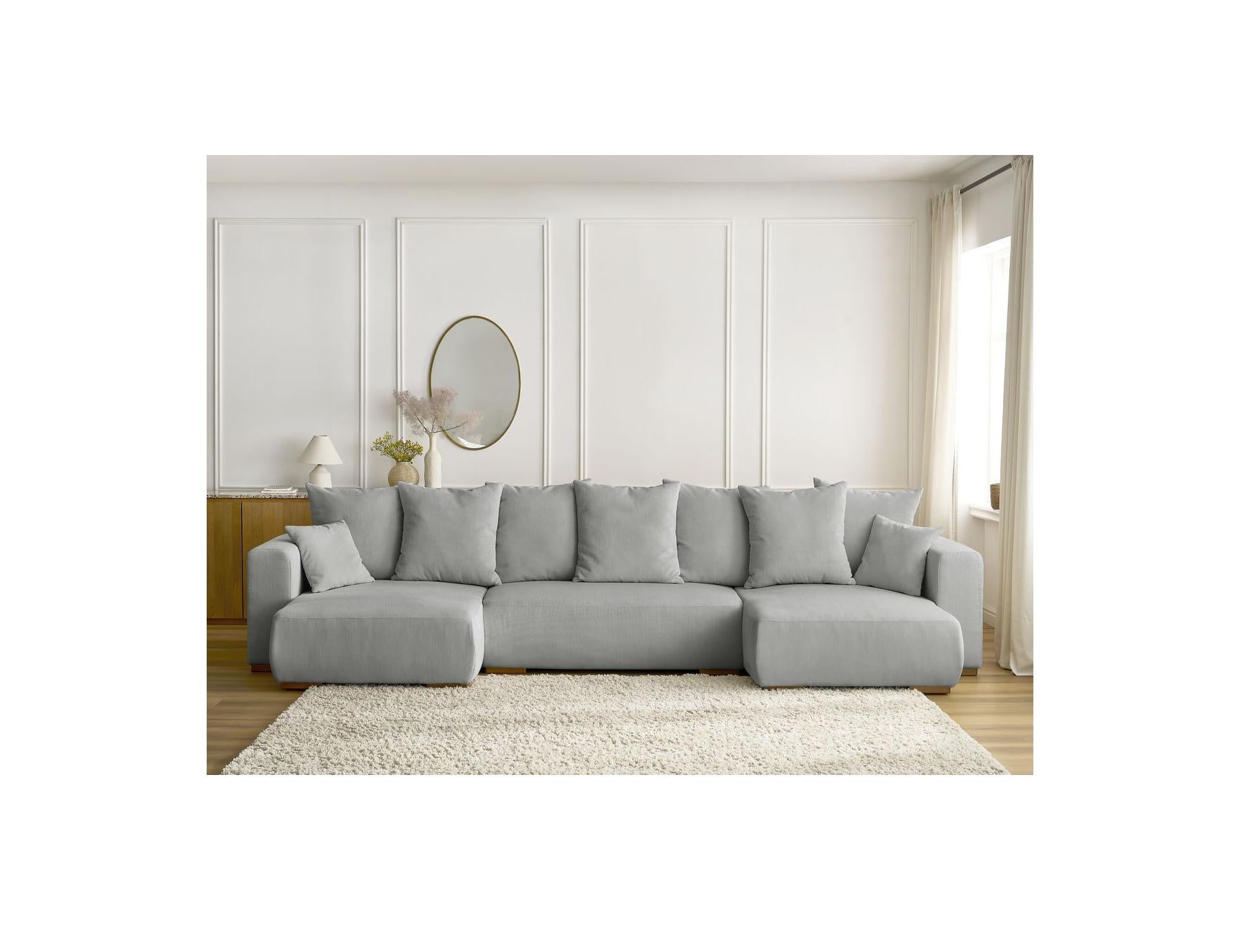 Sidonie - Convertible Panoramic Sofa with Storage - Corduroy