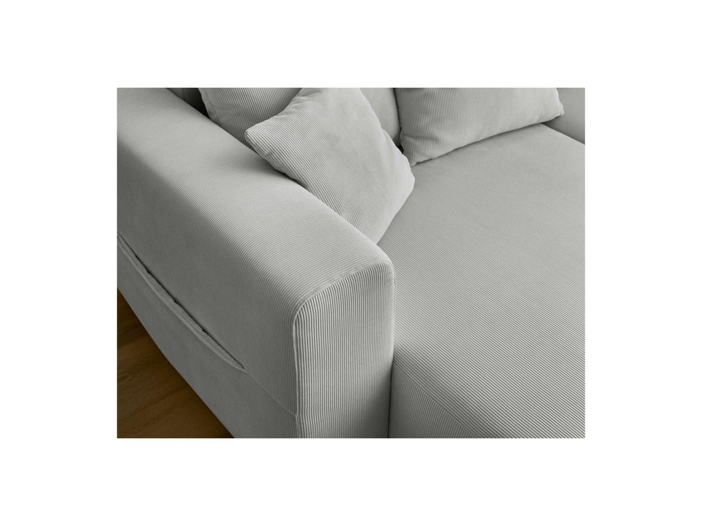 Sidonie - Convertible Panoramic Sofa with Storage - Corduroy