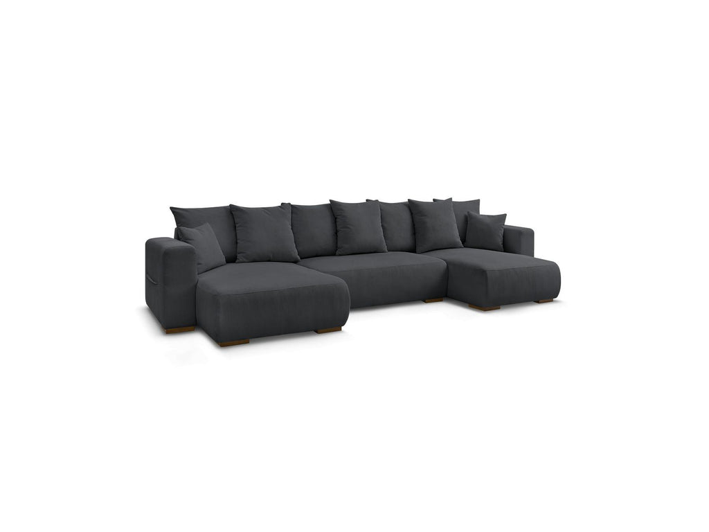 Sidonie - Convertible Panoramic Sofa with Storage - Corduroy