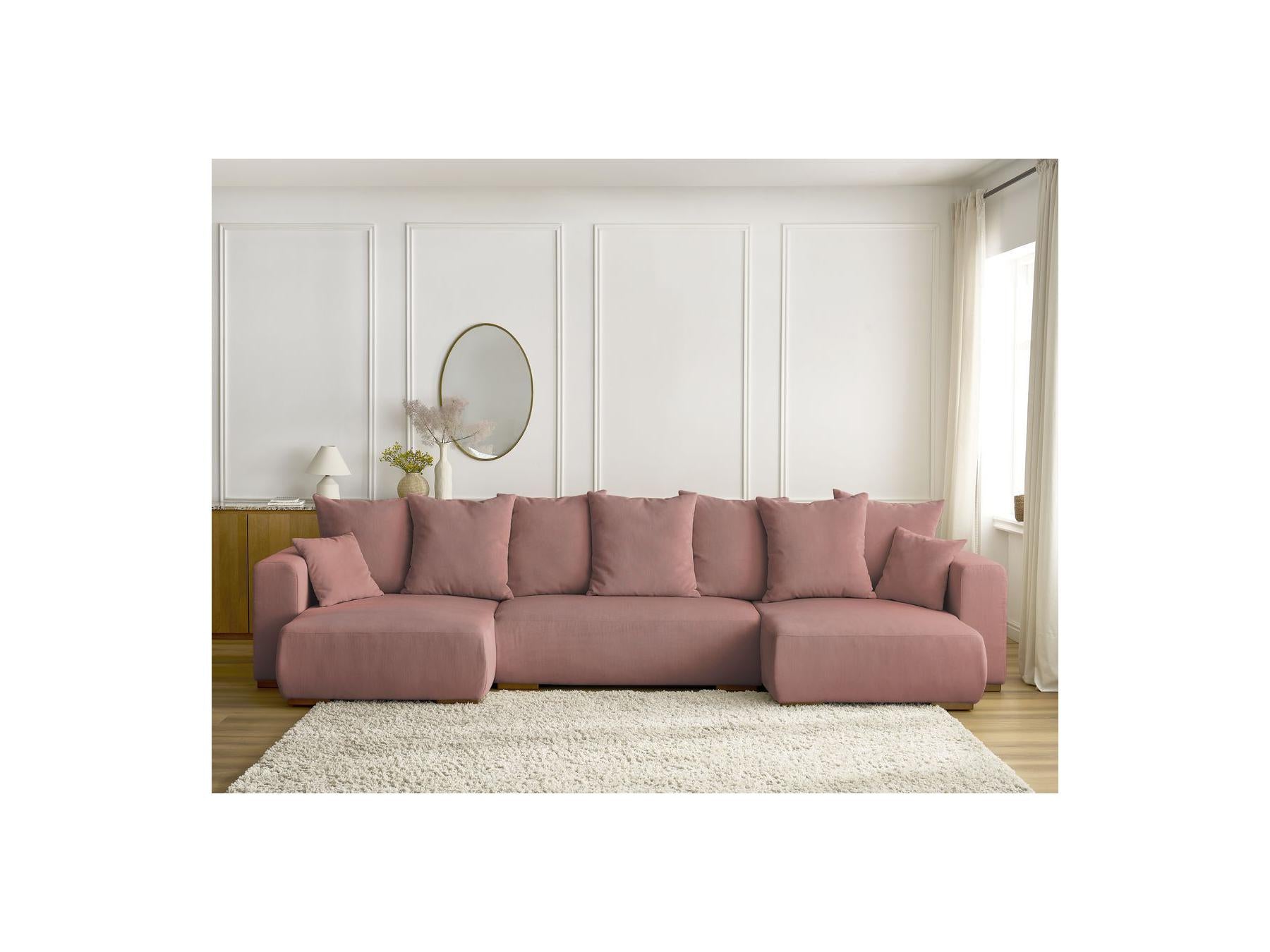 Sidonie - Convertible Panoramic Sofa with Storage - Corduroy