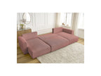 Sidonie - Convertible Panoramic Sofa with Storage - Corduroy