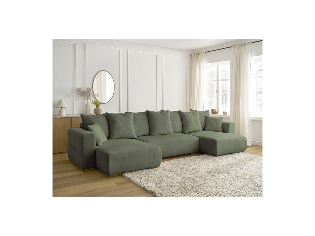 Sidonie - Convertible Panoramic Sofa with Storage - Corduroy