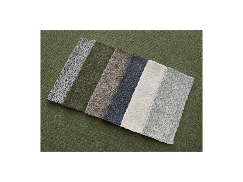 Canapé Panoramique Convertible Coffre - Sidonie - Tissu Chiné