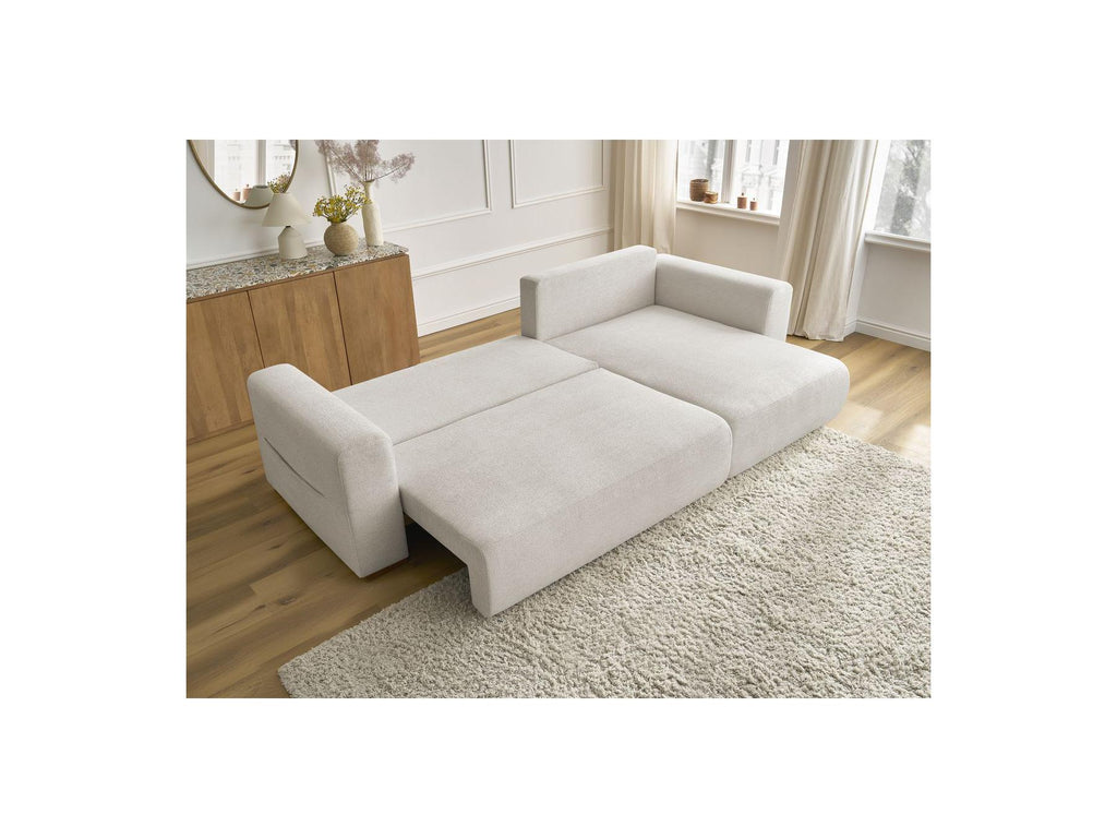 Sidonie - Reversible Convertible Corner Sofa with Storage - Heathered Fabric