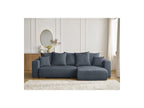 Sidonie - Reversible Convertible Corner Sofa with Storage - Heathered Fabric