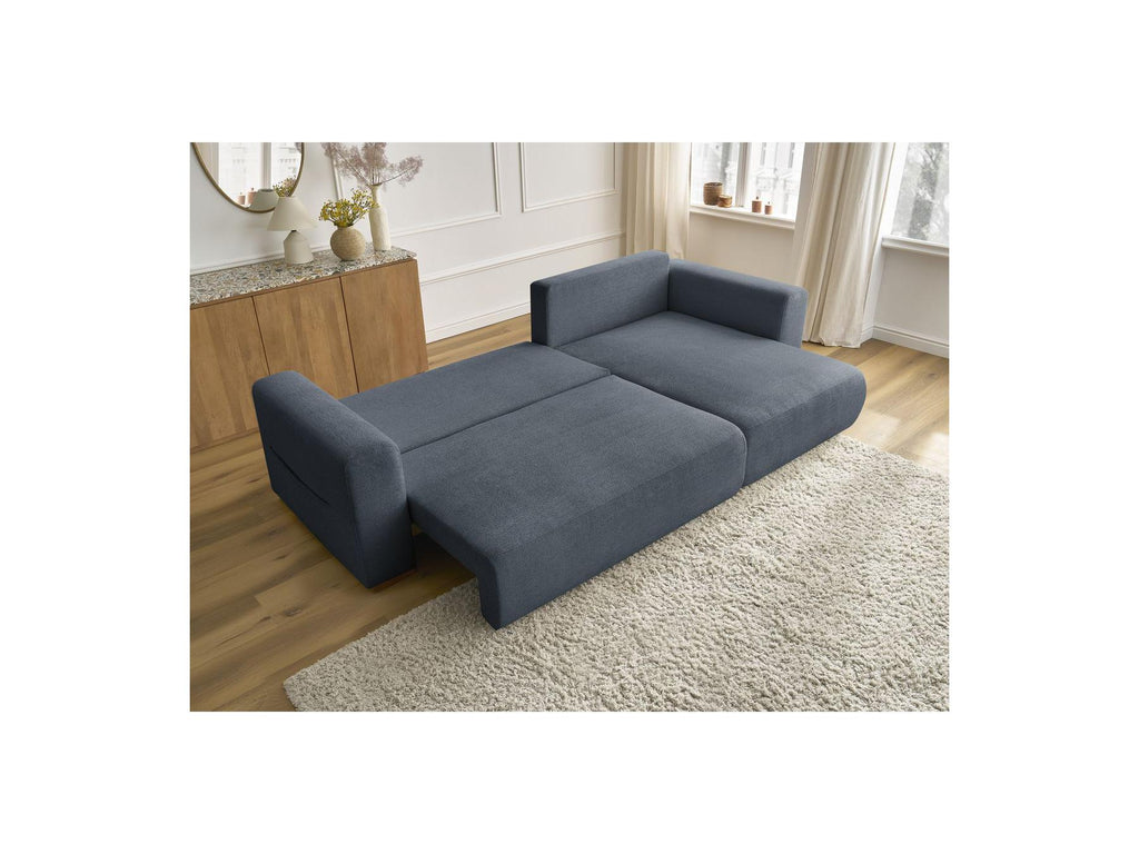 Sidonie - Reversible Convertible Corner Sofa with Storage - Heathered Fabric