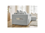 Sidonie - Reversible Convertible Corner Sofa with Storage - Heathered Fabric