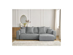 Sidonie - Reversible Convertible Corner Sofa with Storage - Heathered Fabric