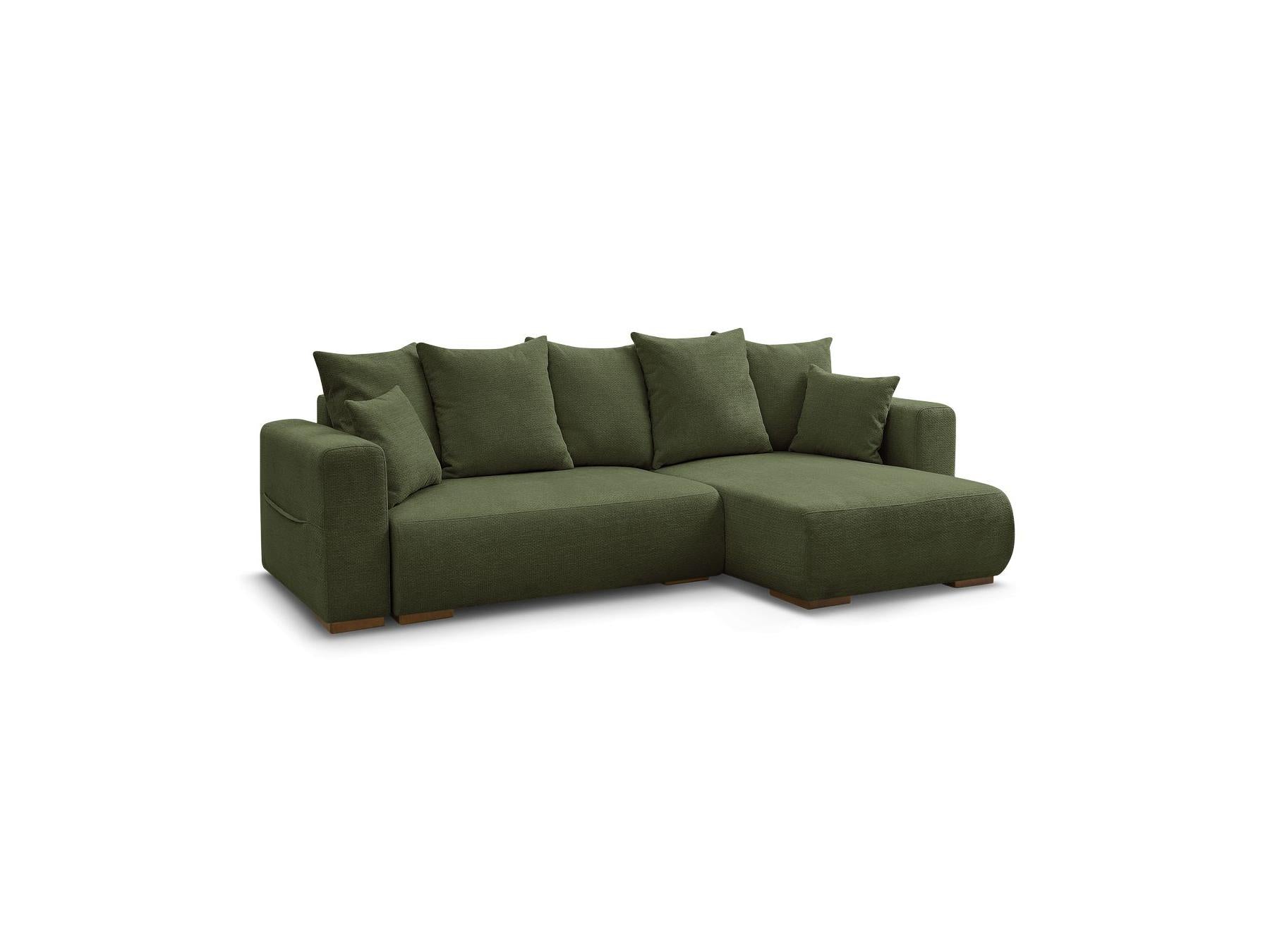 Sidonie - Reversible Convertible Corner Sofa with Storage - Heathered Fabric